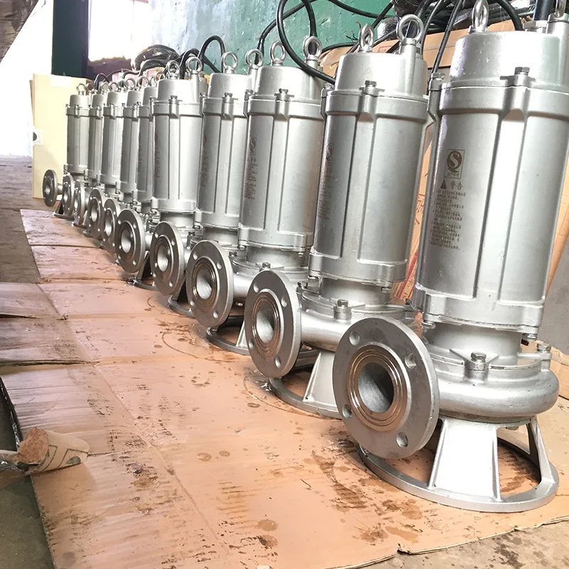 stainless steel submersible sewage pump centrifugal 220v 380v sump pump products cast iron submersible sewage pump