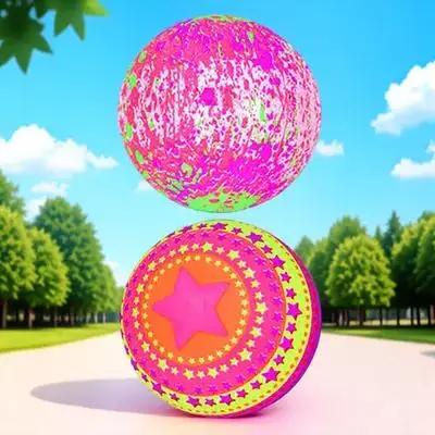 2Pcs Kunststoff Glowing Fußball Kleine Fußball Ausübung Ball Outdoor Training Fußball Sport Unterhaltung Spaß Fußball