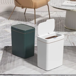 Automatic Sensors Trash Can 15/18L Touchless Waste Bin for Home Office Hotel Drop Shipping