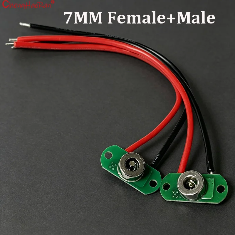 Magnetic Male Female Head Circular Suction Connectors