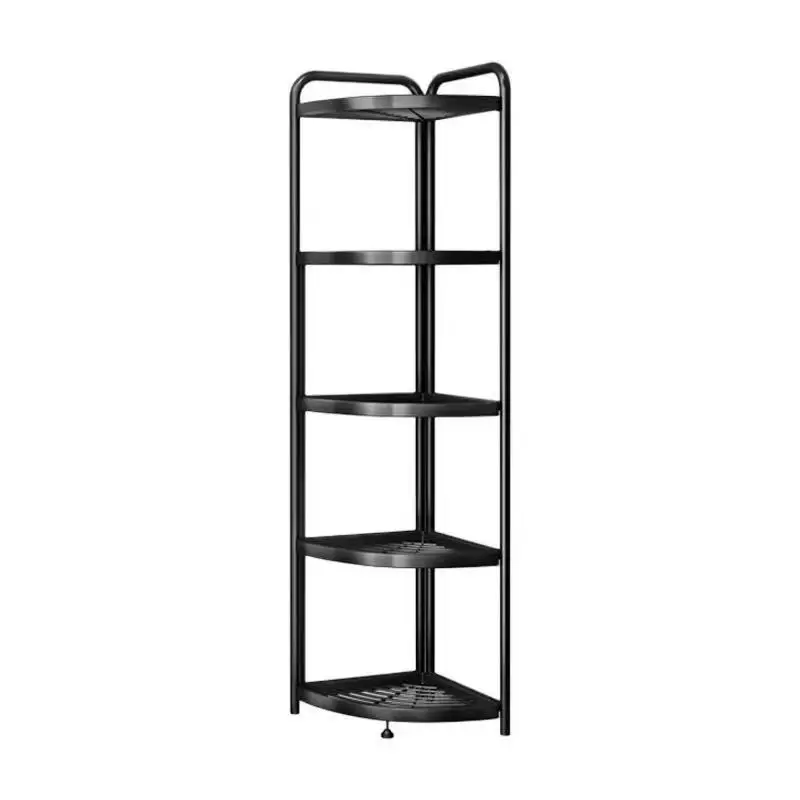 

Toilet storage rack without installation, foldable bathroom, bathroom, kitchen, floor to ceiling, multi-layer basin tripod