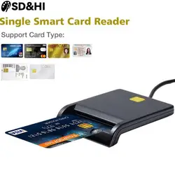 USB Smart Card Reader Micro SD/TF Speicher ID Bank elektronische Dnie Dni Bürger Sim Cloner Anschluss Adapter ID-Kartenleser