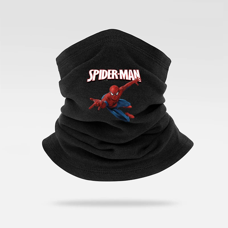 Spiderman Marvel Face Covering Cute Anime Kids Adult Winter Mask Guard Warm Shield Boys Man Cycling Face Masks Party Games Gifts