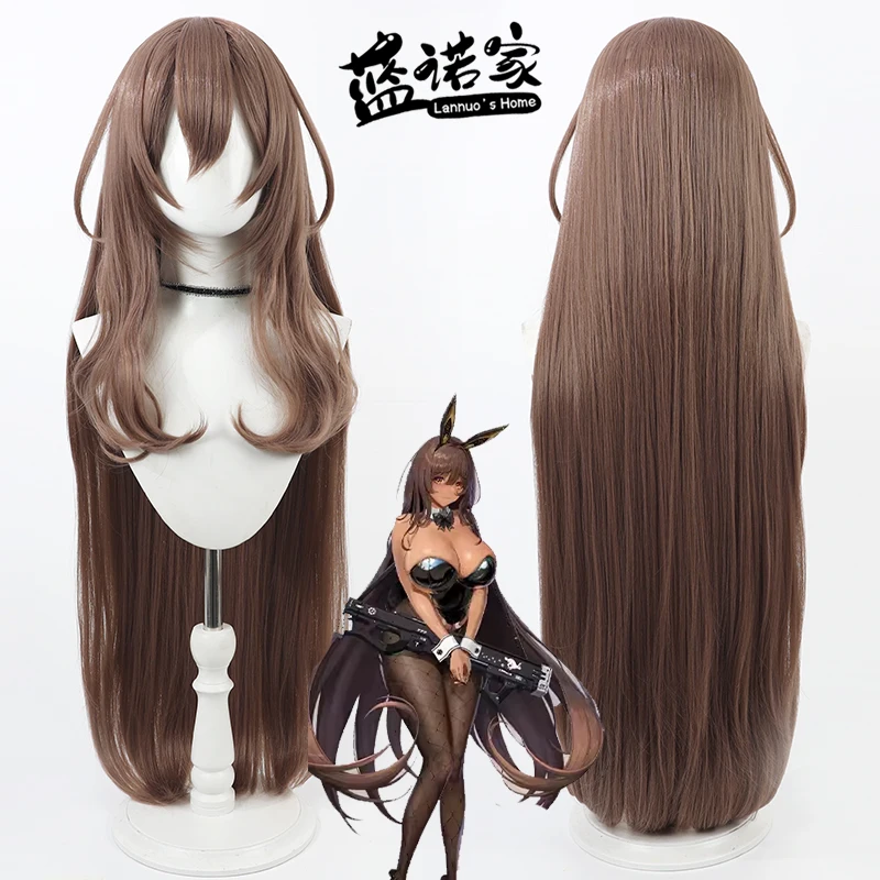 

Nikke Goddess of Victory Noir Косплей Парик 100 см Длинные Коричневые Термостойкие Синтетические Волосы Хэллоуин Вечеринка Ролевые Игры Карнавал