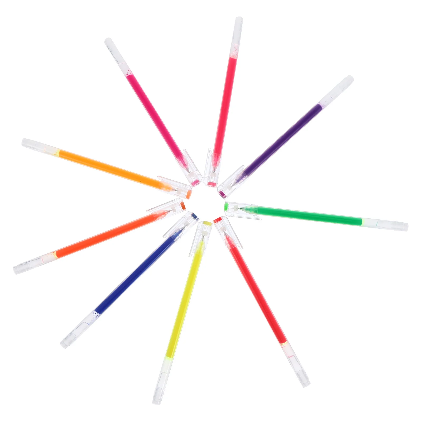 9Pcs Colorful Painting Gel Pen Set Compact Portable Design Ideal for School Office Use Comfortable Grip Creative Students