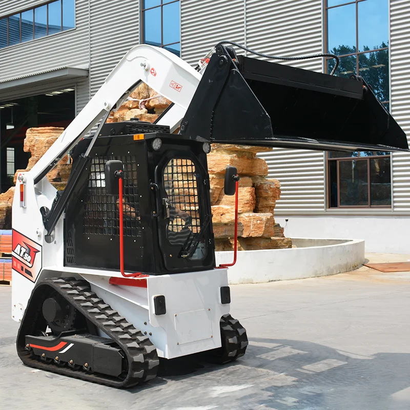 Customized High Performance Skid Steer Loader with Hydraulic System Wholesale Construction Machinery Tilt Bucket New Model 2025