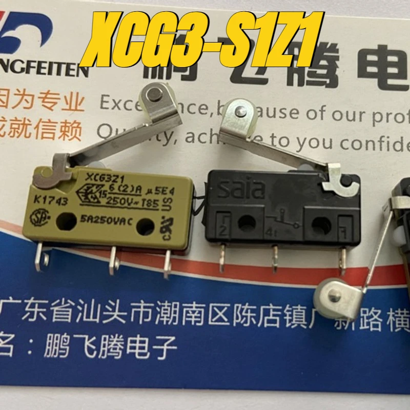 

（New）1pcs/lot 100% original genuine Switch:XCG3-S1Z1 micro switch with 3-pin roller swing rod travel limit 5A