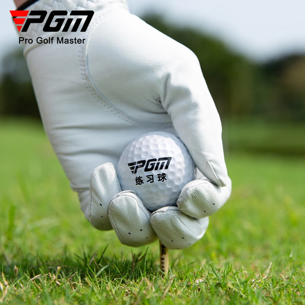 Pgm Golfbälle 1/10 Stück Realistisches Gefühl Dimple-Design für Indoor- und Outdoor-Training Weiches Gefühl Einlagiger Golf-Übungsball – Detail 4