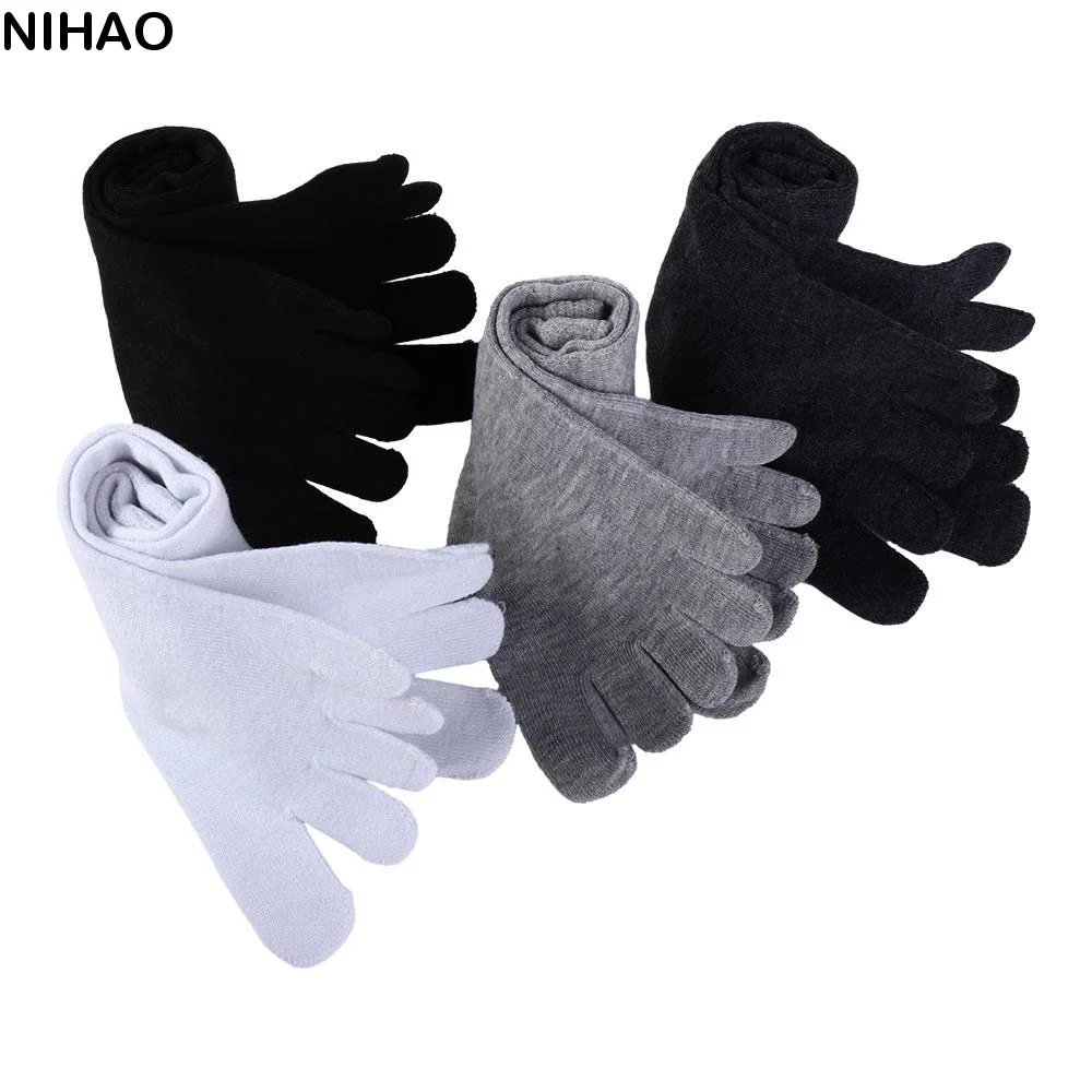 

Solid Color Ankle Crew Socks Business Men Short Socks Cotton Men'S Split Toe Sock Toe Socks Ankle Socks Five Fingers Socks