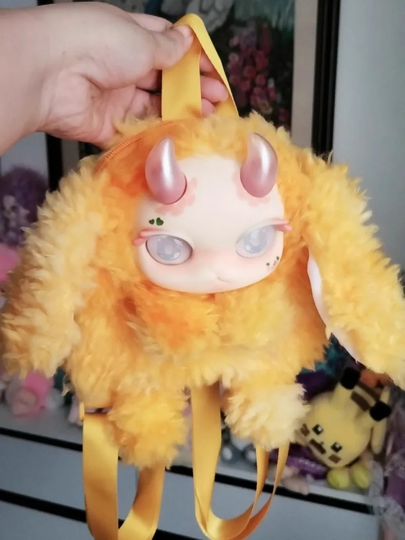 

Genuine TuTuLong Plush Backpack, Blind Box, Trendy Play, Handmade, Ornament, Backpack, Gift Giving