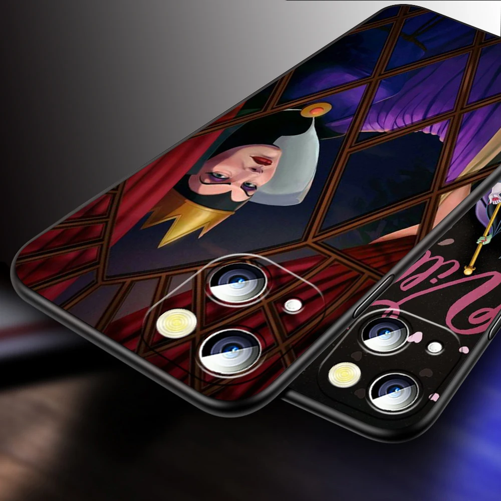 Disney Evil Queen Fairy Tales For iPhone 15 14 13 12 11 XS XR X 8 7 SE Pro Max Plus Mini Black TPU Phone Case