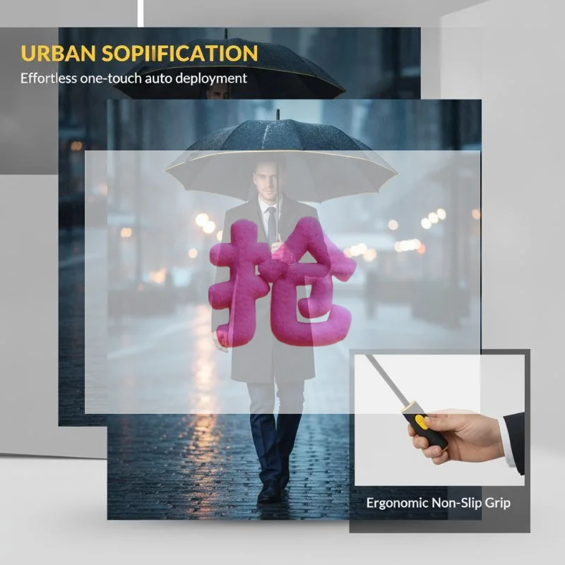 Double Strong Wind Resistant Umbrella Rain Women Large Folding Non-automatic Umbrellas Men Family Travel Business Paraguas