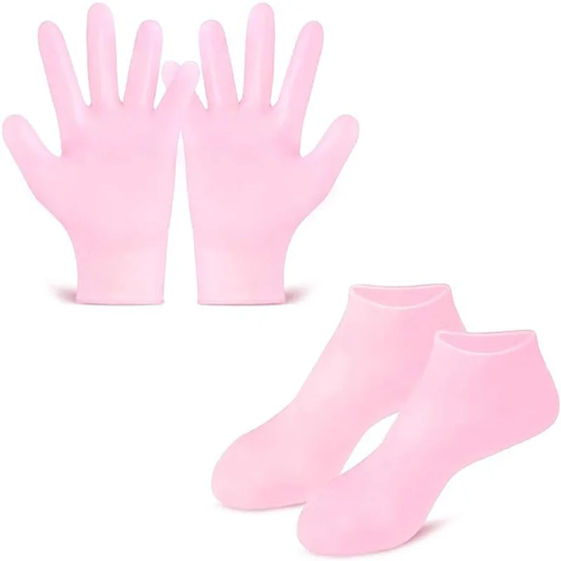 Glove Foot Cover Silicone Moisturizing Exfoliating Skin Hand Mask Foot Mask Treatment Essence Exfoliating Glove Foot Cover