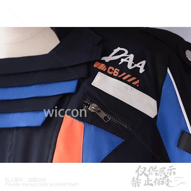 Caleb xia yizhou-男性用にカスタマイズされたコスプレ衣装,愛と空間,アニメゲーム,ジャケット,かつら,ハロウィーン,クリスマス