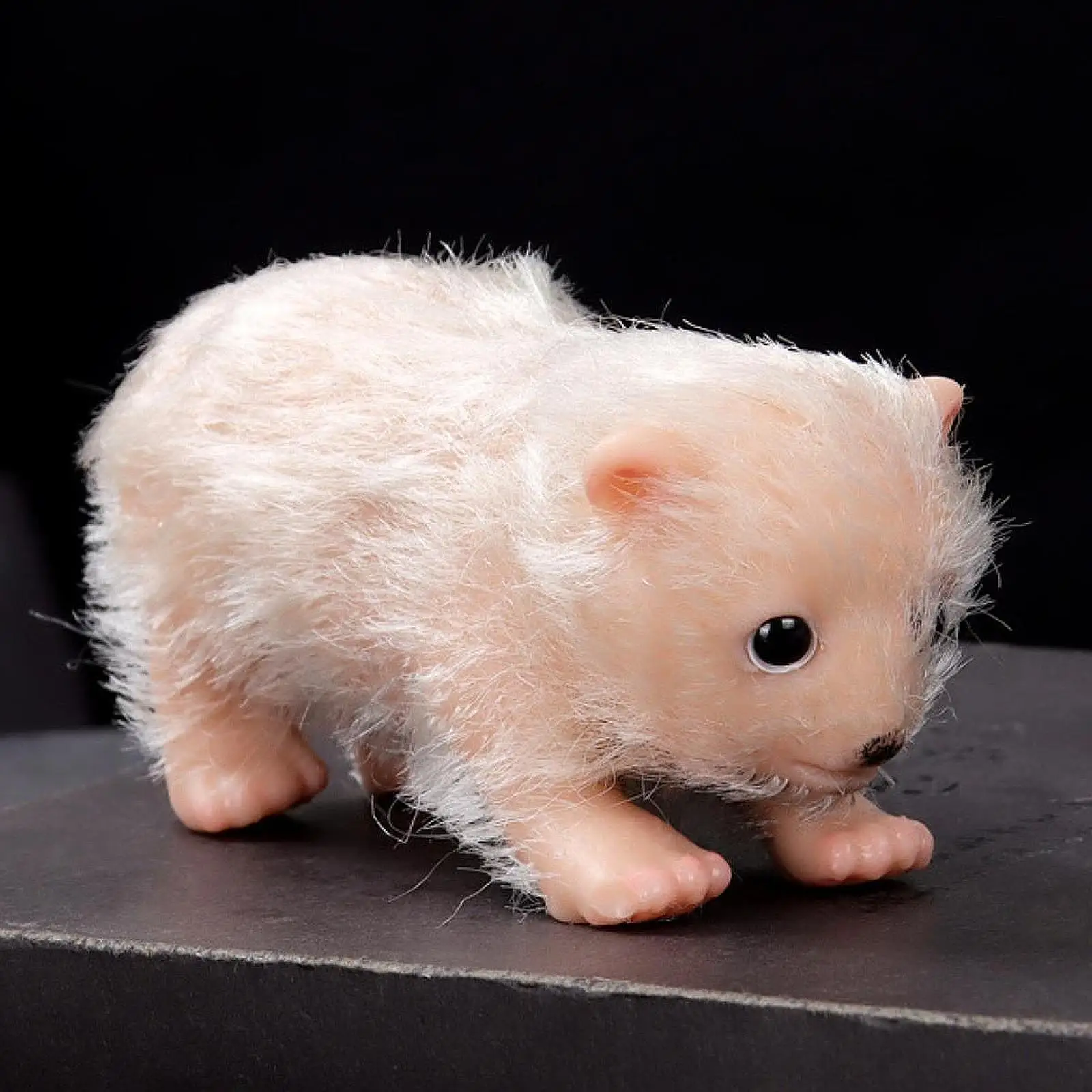 

Small Reborn Arctic Bear Toy for Birthday Gift Role Playing Collectibles