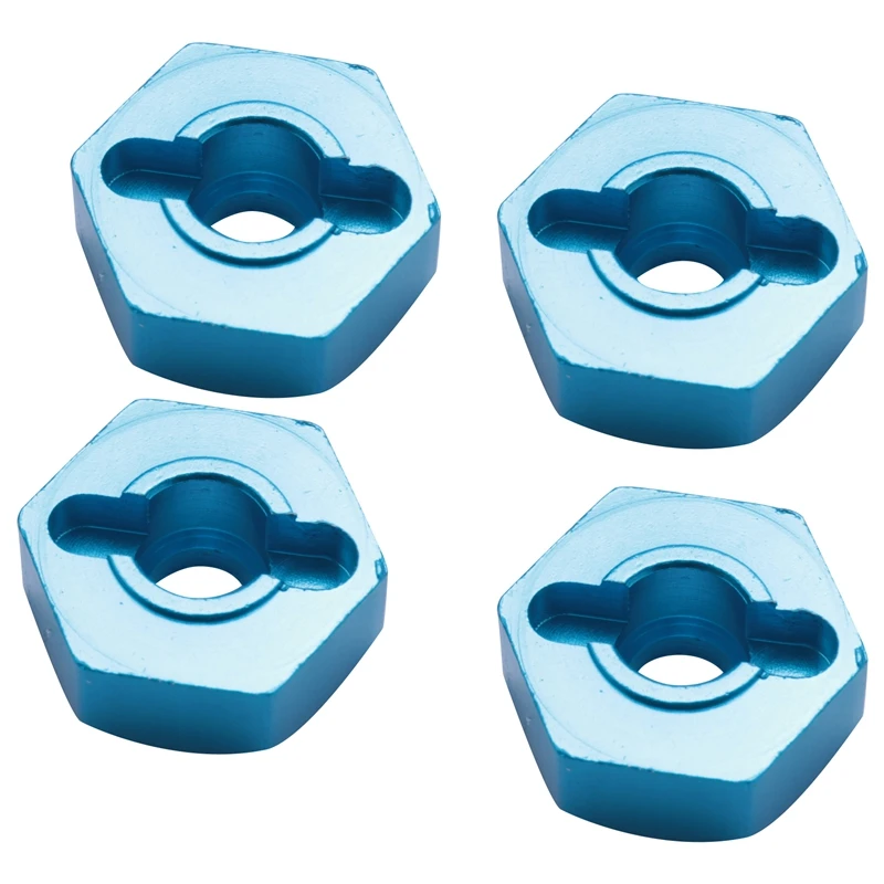 1Set/4 Stuks Metalen Hexagon Set Voor Wltoys 12428 12423 1/12 Snelheid Rc Auto Feiyue Fy-01/02/03/04/05 Upgrade Onderdelen