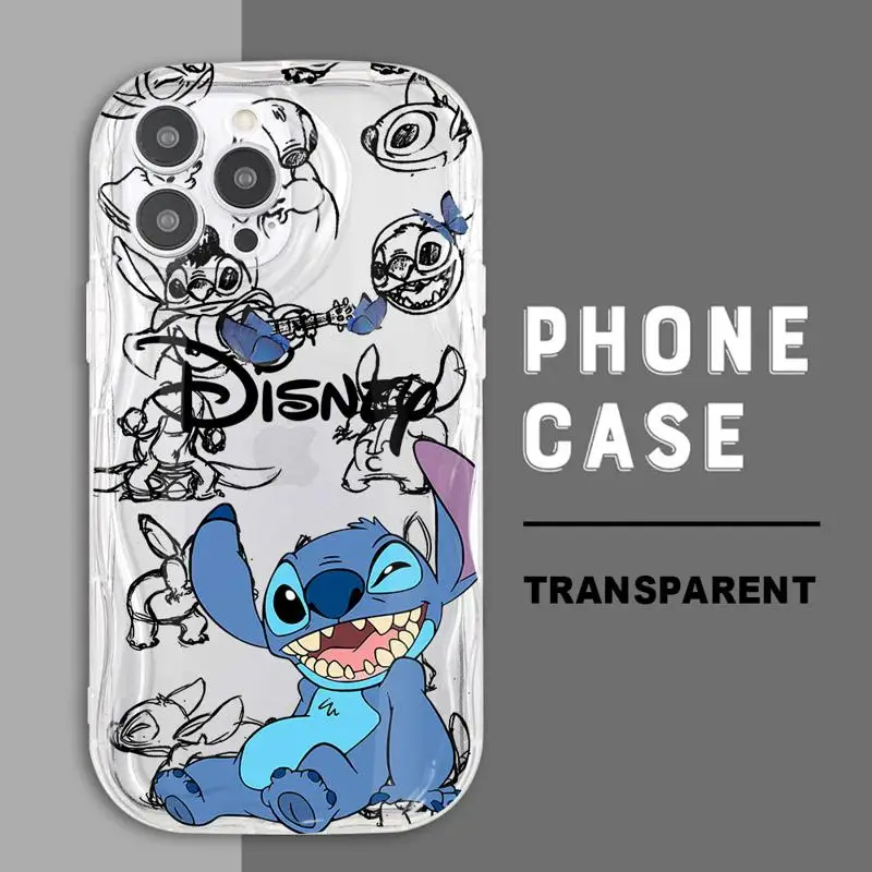 Steek De Baby Disney Telefoonhoesje Voor Apple Iphone 15 Plus Pro Max 13 14 Plus 12 11 Pro Max Mat