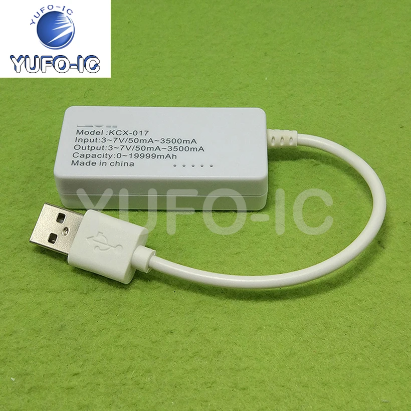 Free Ship 3pcs USB Current/Voltage Test Charger/Charger Test Capacity Test Liquid Crystal Display