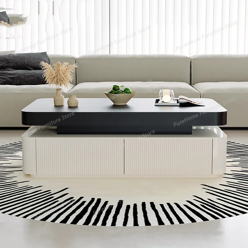

Modern French End Tables Minimalist Living Room Design Luxury End Tables Simple Storage Mesas De Centro Para Sala Furniture