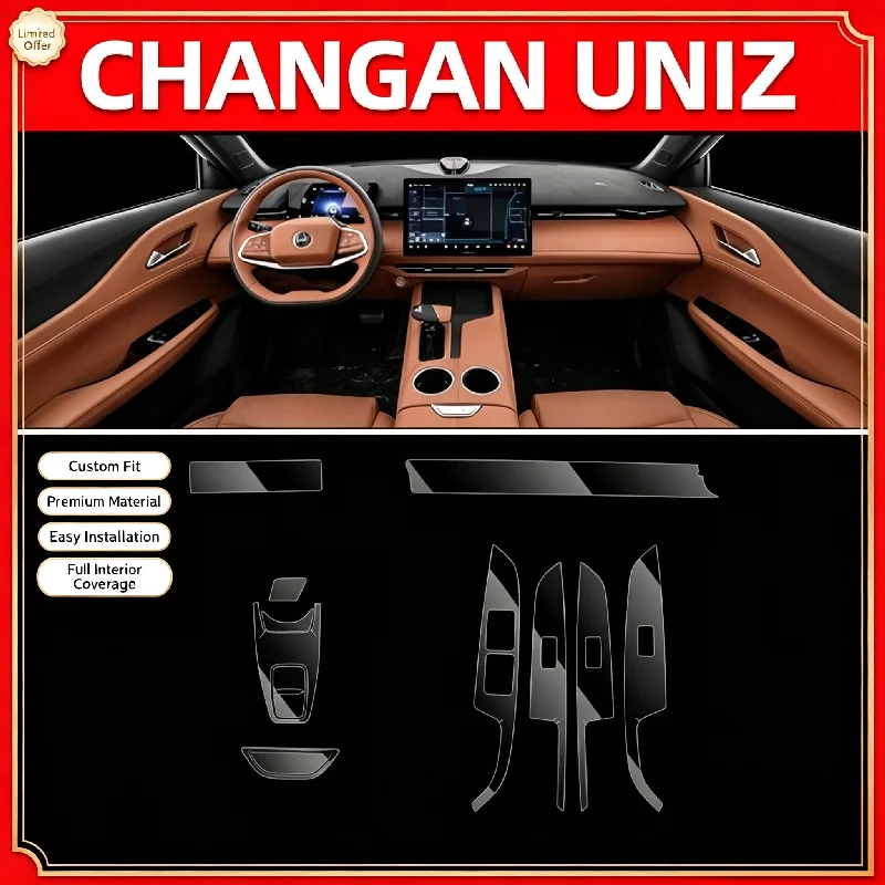 For Changan UNIZ interior film center console protection film car interior decorative accessories automotive supplies collection