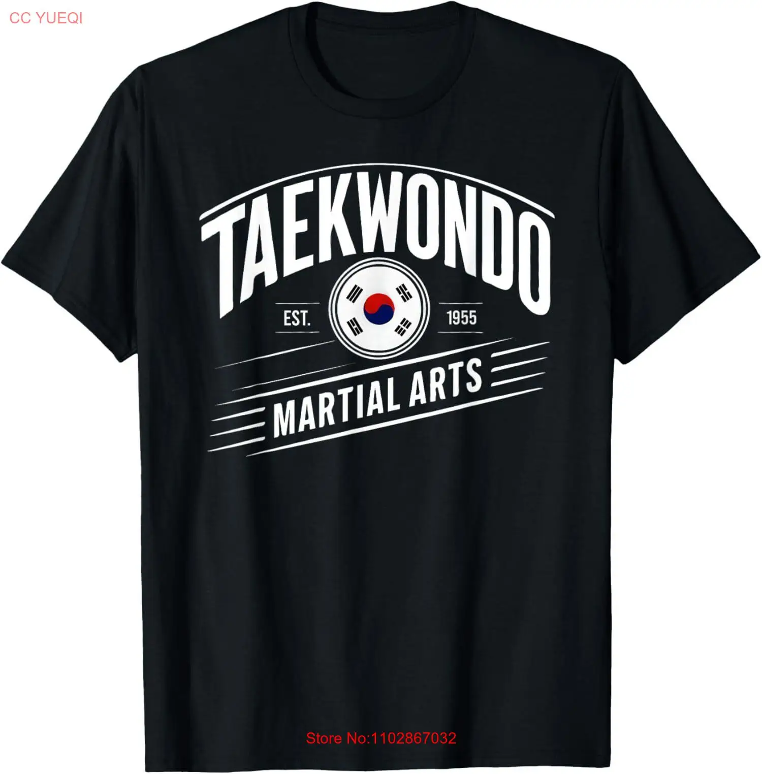 Новая ограниченная поставка тхэквондо 1955 Tae Kwon Do Fighter тройник боевого искусства