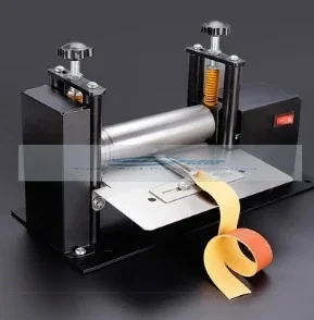 

Electric small leather drawing machine, hand-rolled glue cylinder machine, shoulder strap cylinder pressure leather machine