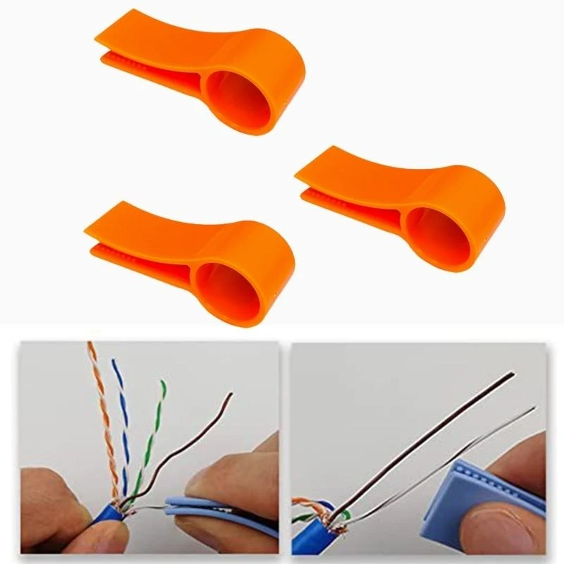 

E28F Networking Cable Engineer Wire Straightener Untwist Tool for CAT7/CAT5/CAT5e/CAT6 Wire Pair Separator Tool Quickly Easily
