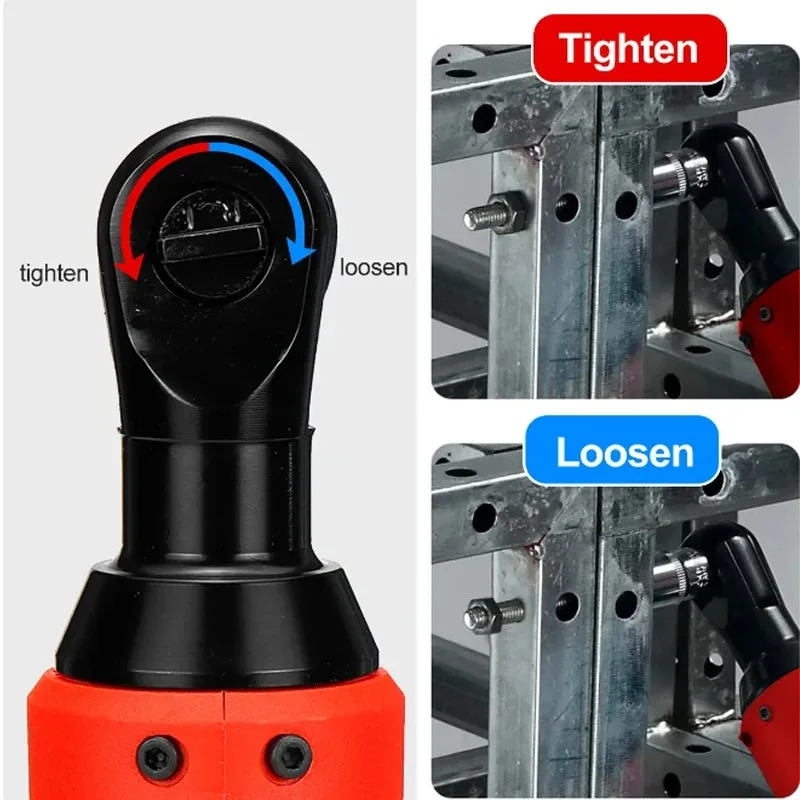 Electric Goddess 3/8 Inch Expansion Ratchet Wrench Set Power Tools Cordless With 18V Battery 450 RPM Electric Ratchet Wrench