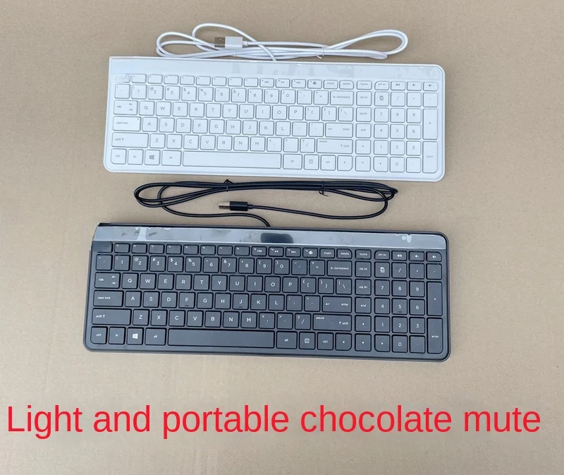 Wired Keyboard Notebook Mute USB Mini Desktop Computer Office Dedicated Compact and Portable