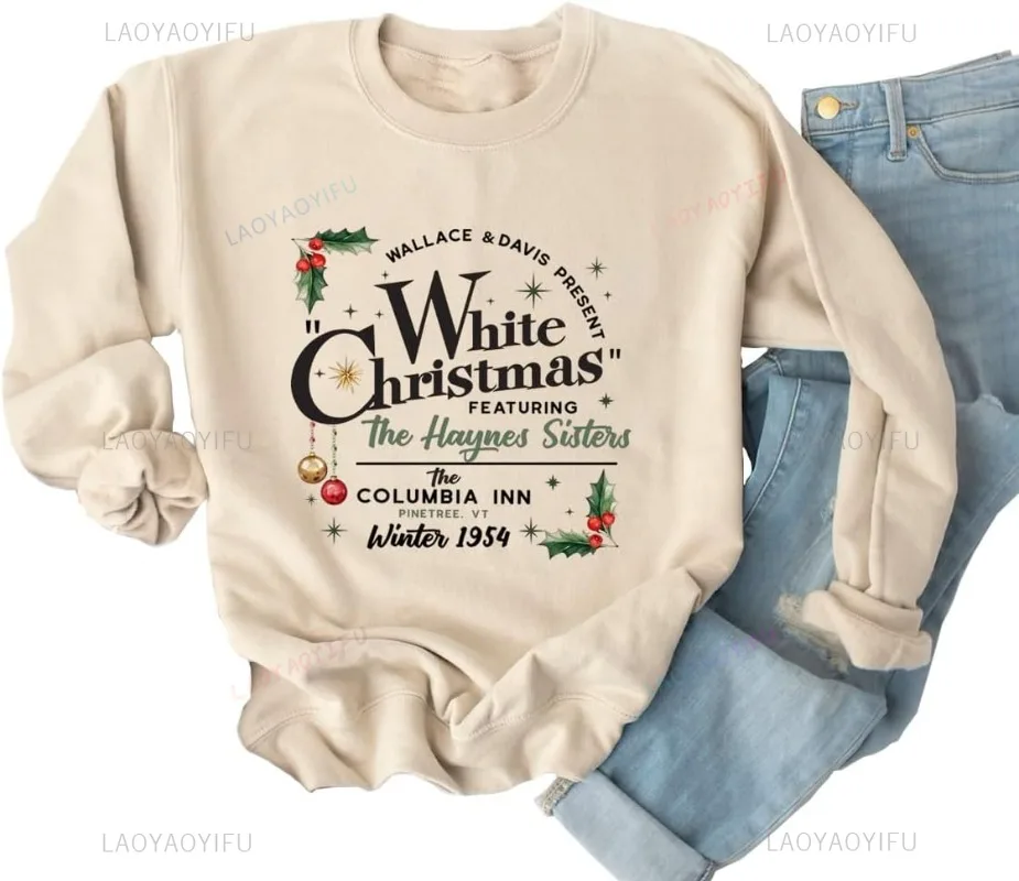 

Christmas Graphic Sweatshirt Personality Women Clothing Funny Sweater Fashionable Casual Wear Thermal Shirt Hoodies Women