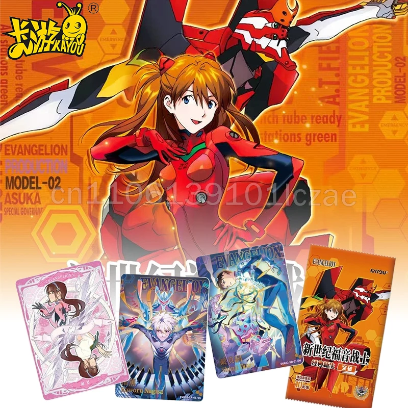 

Оригинальные коллекционные карточки KAYOU EVA: Neon Genesis Evangelion, серия Breakthrough Newborn, редкие SE-карты, аниме-коллекция, игрушки, подарки
