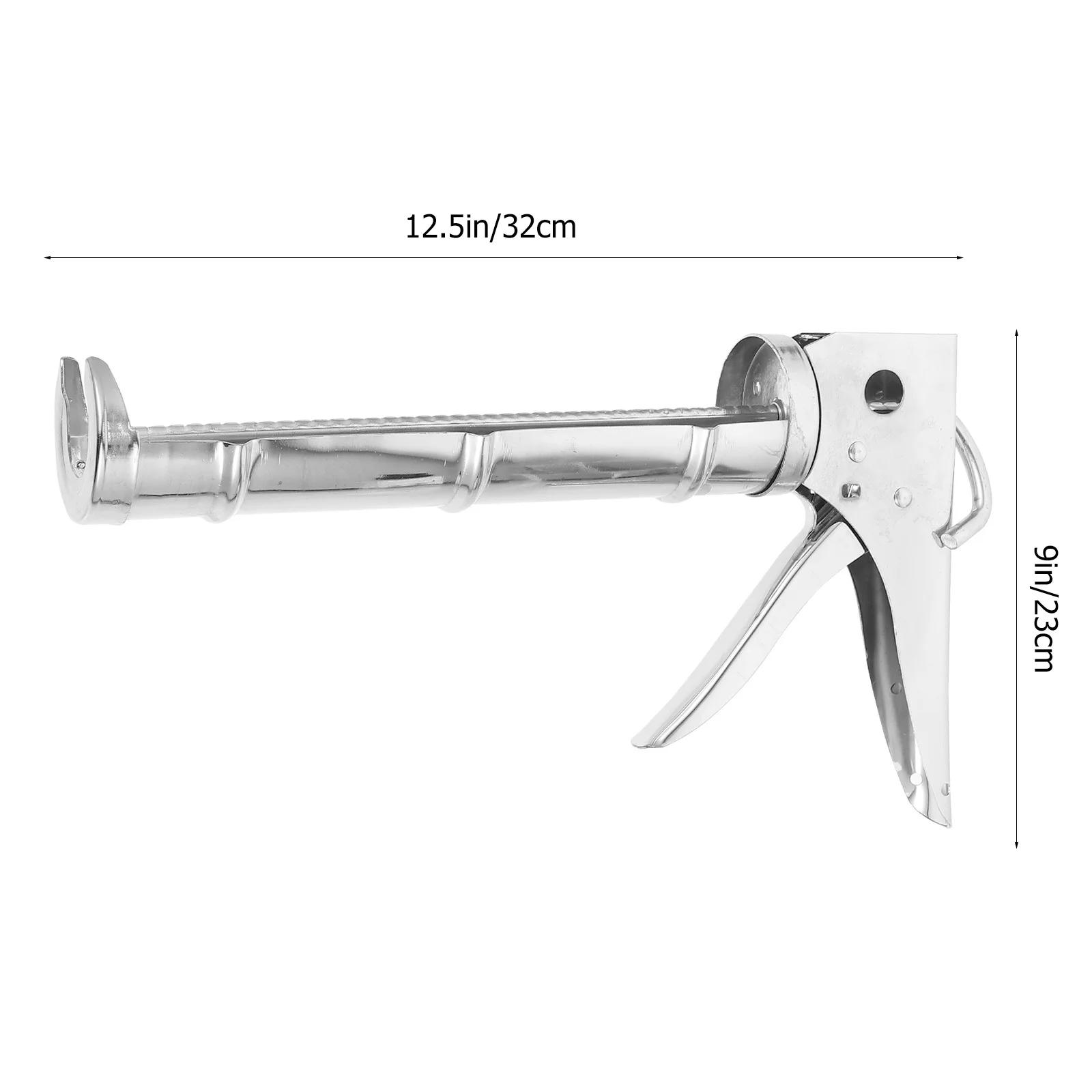 Pistolet do silikonu, wytrzymały aplikator do kleju, ręczny rozpylacz do silikonu do majsterkowania, narzędzie do dozowania kleju.