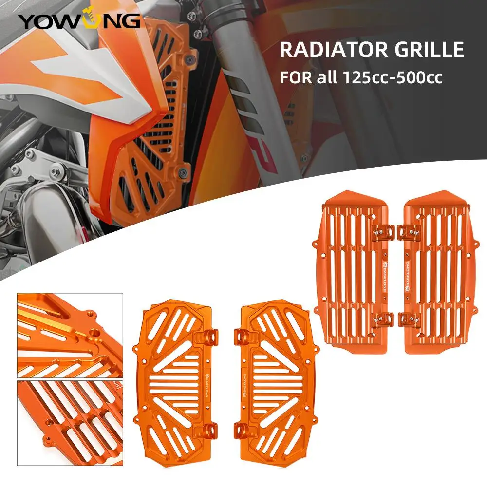 

NEW Radiator Guard For XC XCF XCW XCFW SX SXF EXC EXCF Six Day TPI 125 250 350 450 500 2017-2023 Radiator Grille Guard Cover