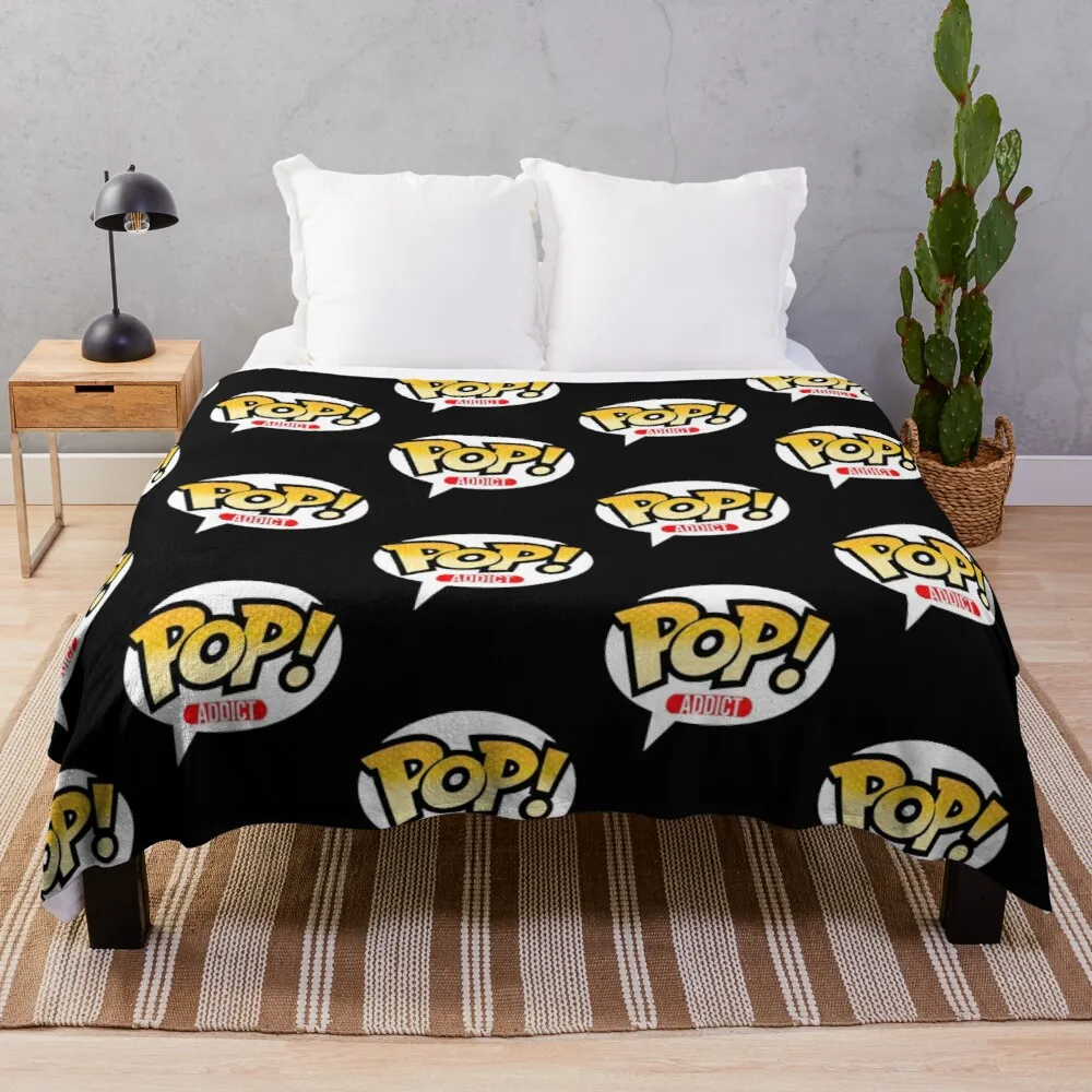 

Pop! AddictThrow Blanket Flannel Fabric