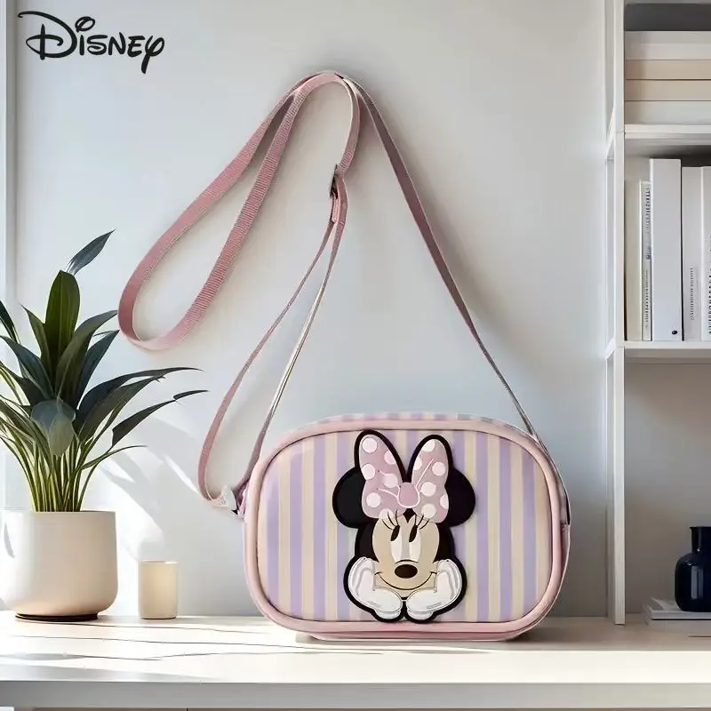 

Minnie 2026 New Women's Crossbody Bag Fashionable and High-quality Mini Storage Bag Cartoon Versatile Girl's Phone Storage Bag