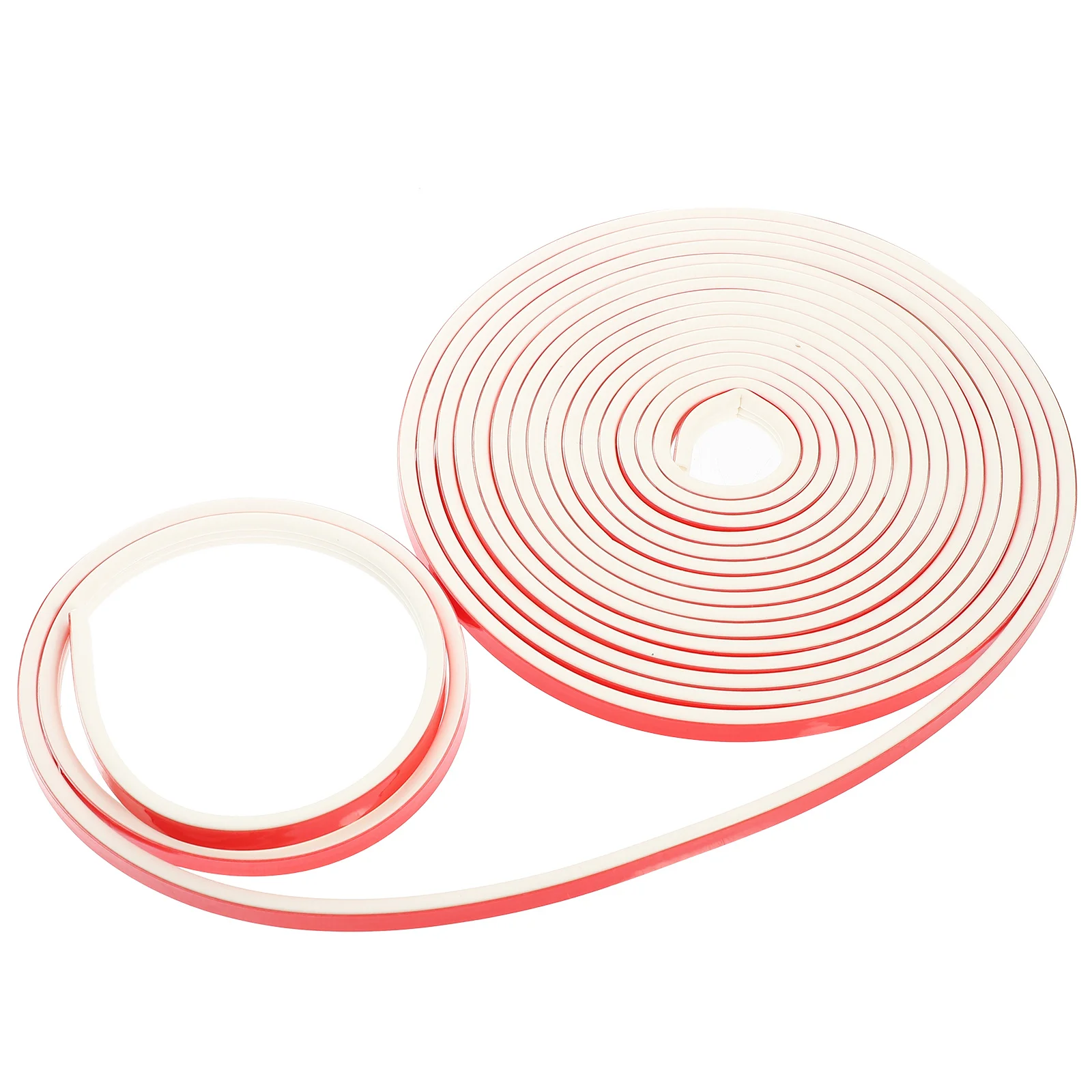 الطقس تجريد الباب الختم 6 متر مادة السيليكون المرنة شريط عزل الباب يمنع الهواء البارد والرياح تجريد الطقس #2