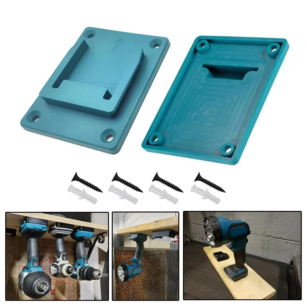 5 Stück Wandhalterungen für Makita/Bosch 18V Li-Ionen Elektrowerkzeuge, Aufbewahrungshalterung für Garage und Werkstatt, ohne Akku – Detail 5