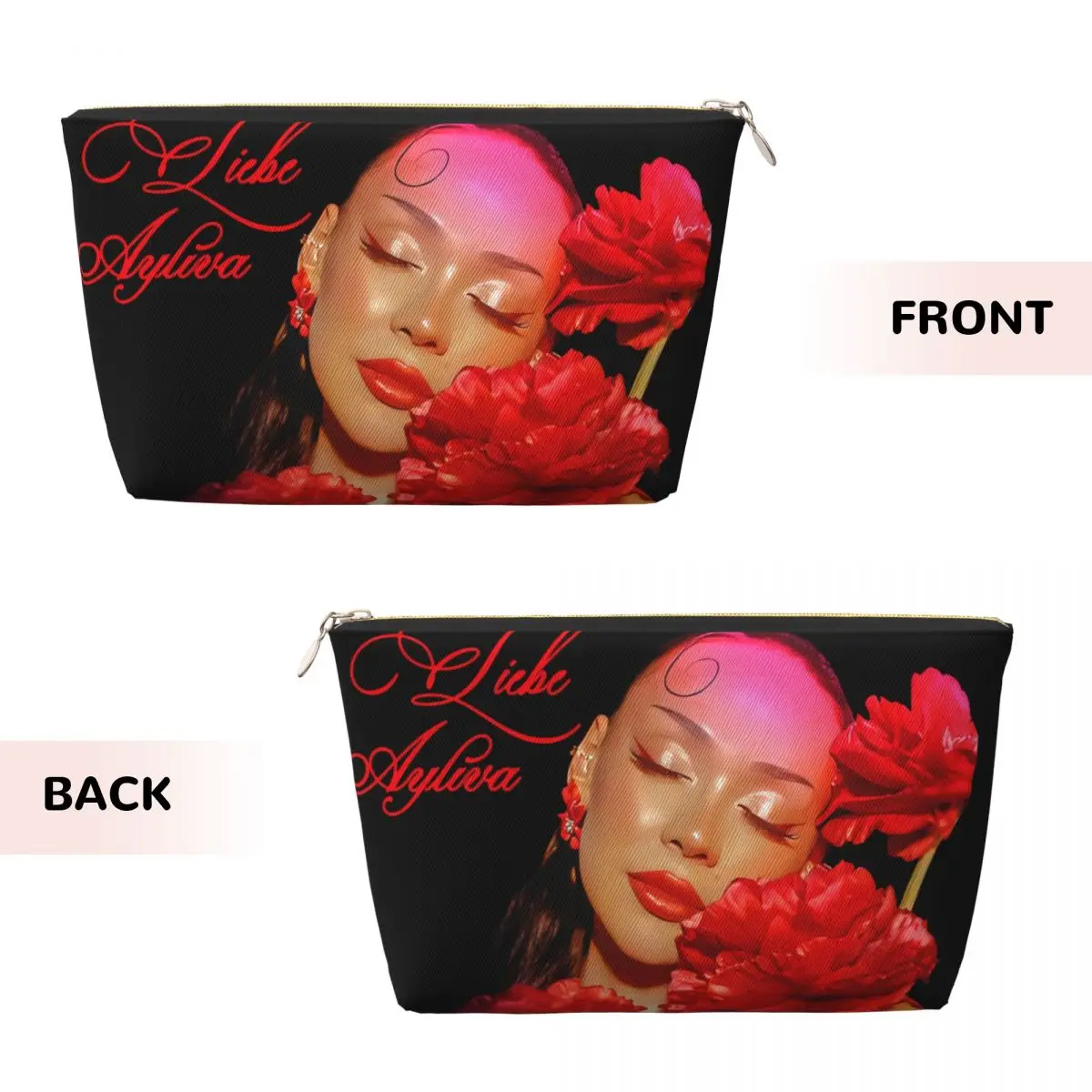 مخصص يموت Ayliva جولة 2025 حقيبة أدوات الزينة موضة ألمانيا المغني مستحضرات التجميل ماكياج المنظم النساء الجمال تخزين صندوق أدوات Dopp #4