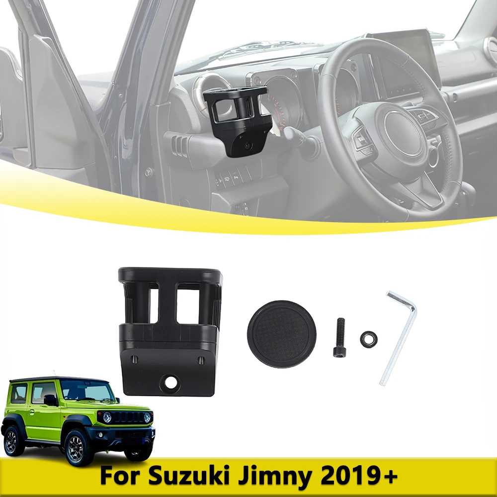 

Driver Side Cup Holder For Suzuki Jimny 2019-2025 Center Console Air Vent Drink Bracket Coffee Cup Mount Interior Accessories