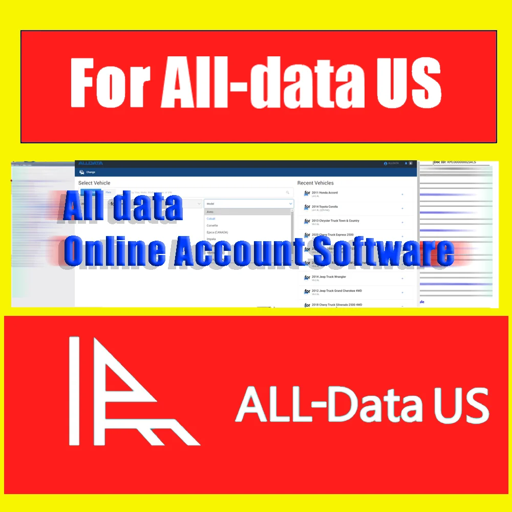 Online Account All Repair Data US Software Online Update Account for All data US Car Repair Software Support Mobile/PC Login