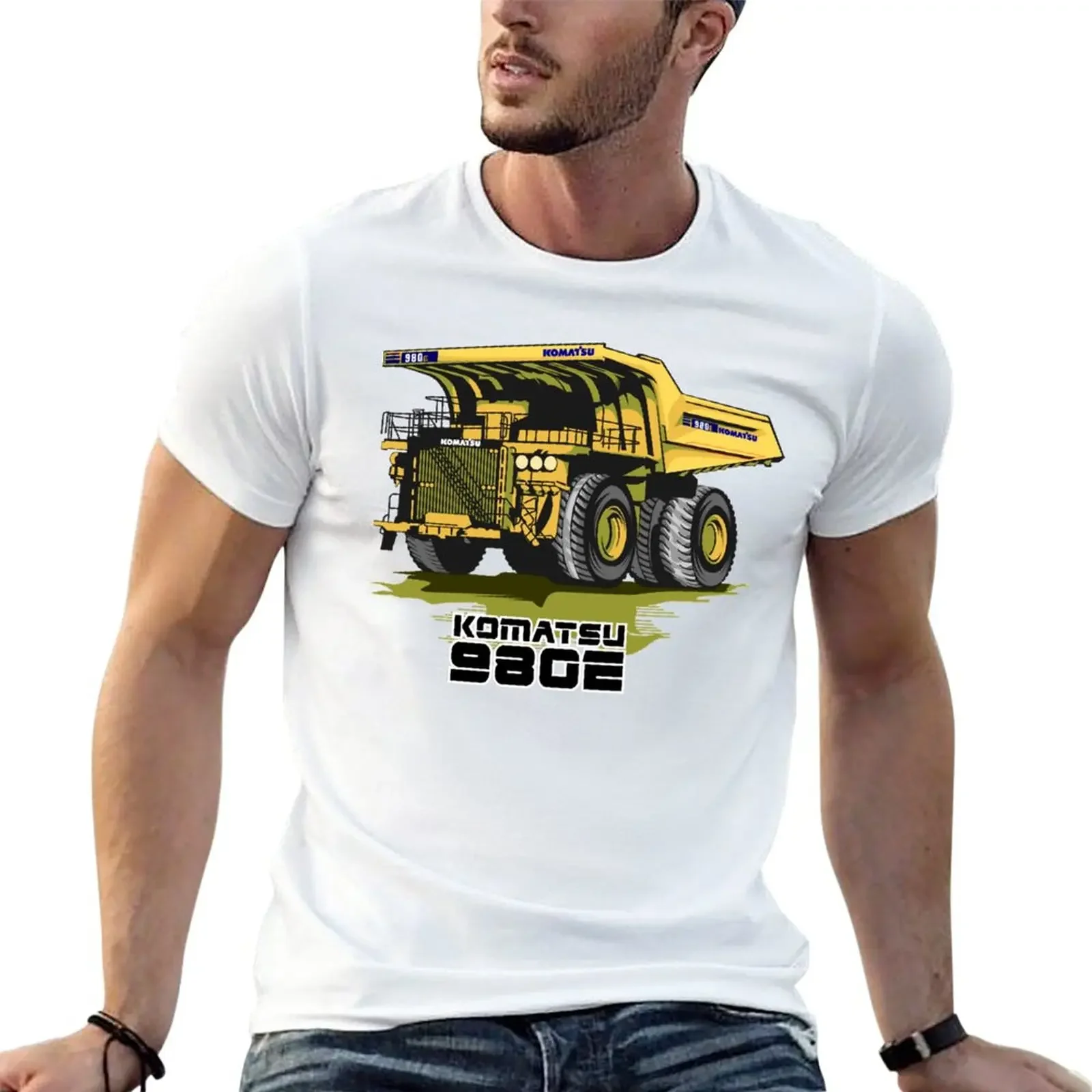 Mining Truck Komatsu 980E Essential T-Shirt blanks sports fans mens clothing