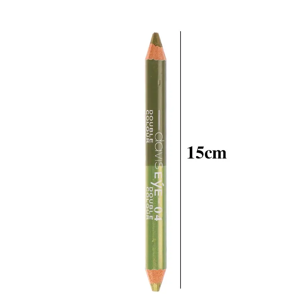 Glitter Shiny Waterproof Double-ended Durable Sweatproof Long-Lasting Makeup Tools Eyeliner Pencil Eye Shadow Pencil Cosmetic