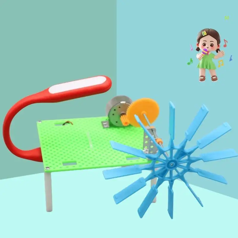 Забавный механический гидравлический генератор DIY наборы игрушечная модель генератора обучающий реквизит Прямая поставка