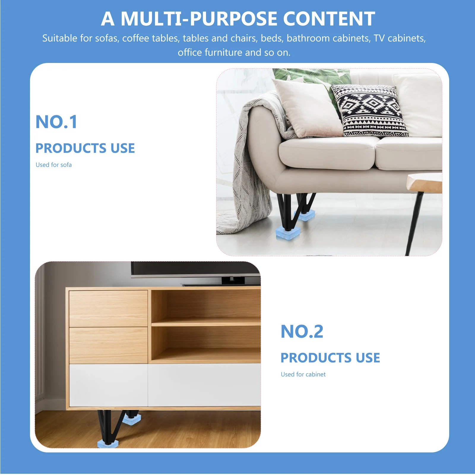 

30pcs Anti-Slip Chair Feet Caps Wear-Resistant Floor Protective Furniture Leg Covers For Hardwood Tile Laminate Wooden Vinyl