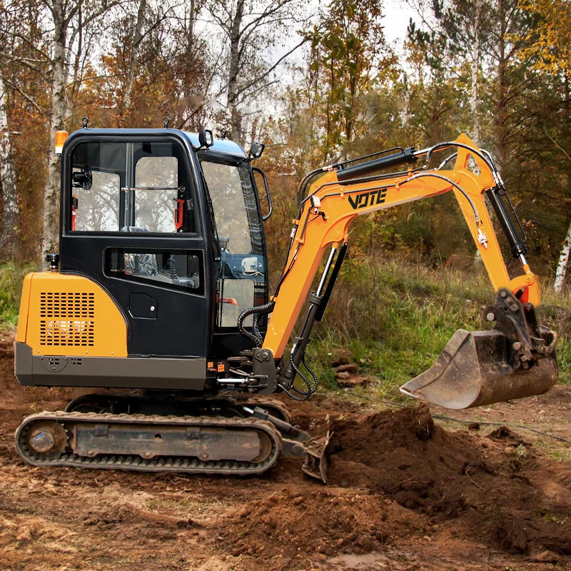 CE EPA Mini Digger 2000กก.Bagger Mini Excavator 1ตัน2ตัน3ตันราคา Mini Excavator จัดส่งฟรี