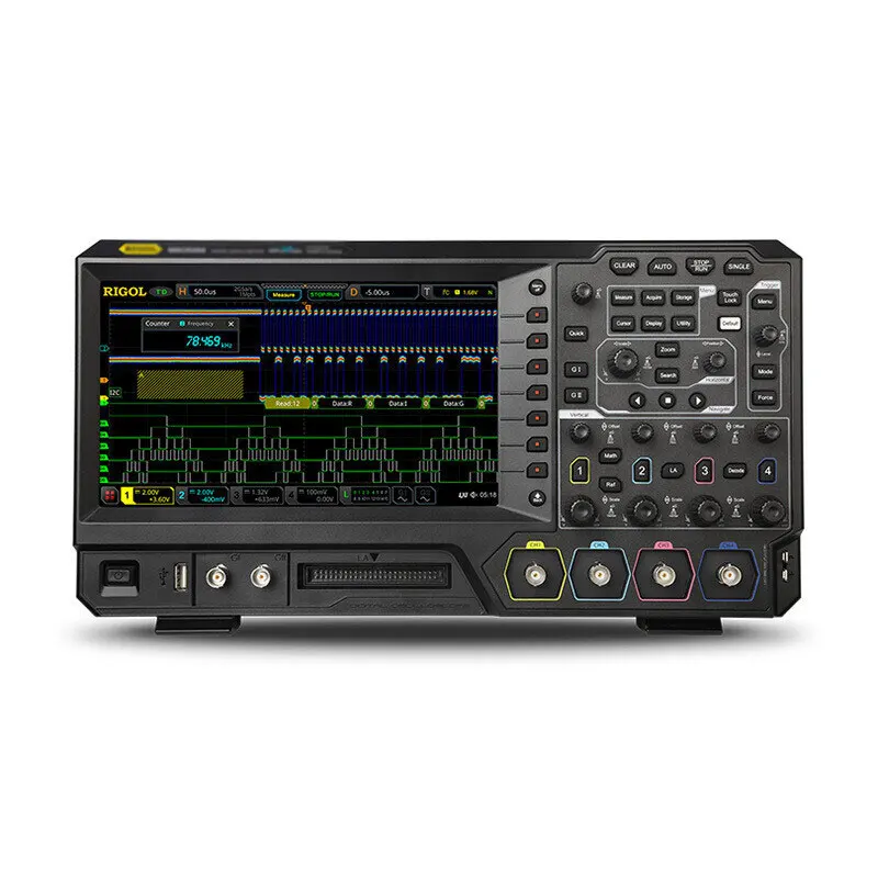 GOOD MSO5072 2-Channel 70MHz 7-IN-1 Multifunctional High Performance 500000wfms/s Digital Oscilloscope with 9-inch Touch Screen