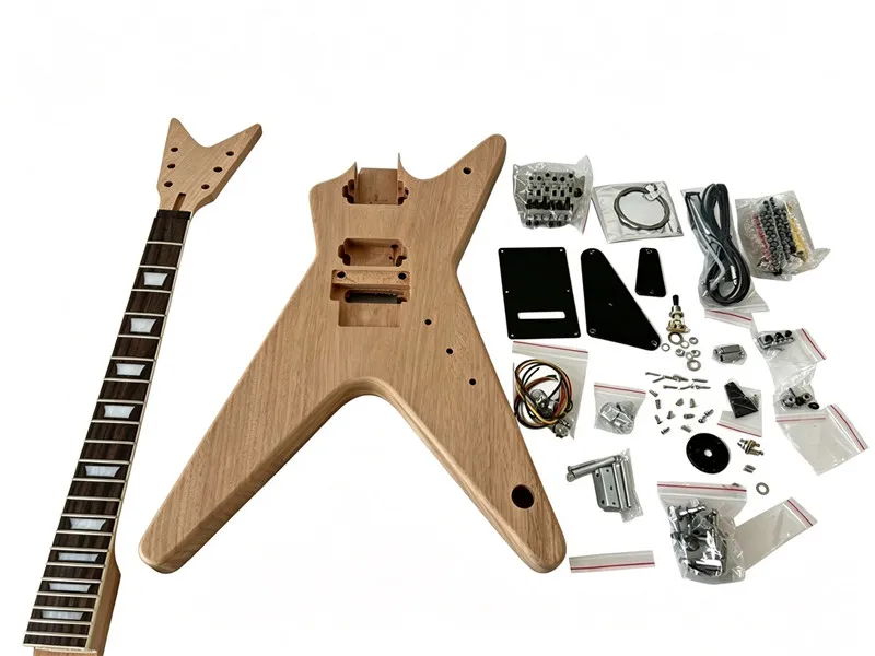 Personal Customization double Rocking 6 Strings Electric Guitar,Mahogany Body BJ885