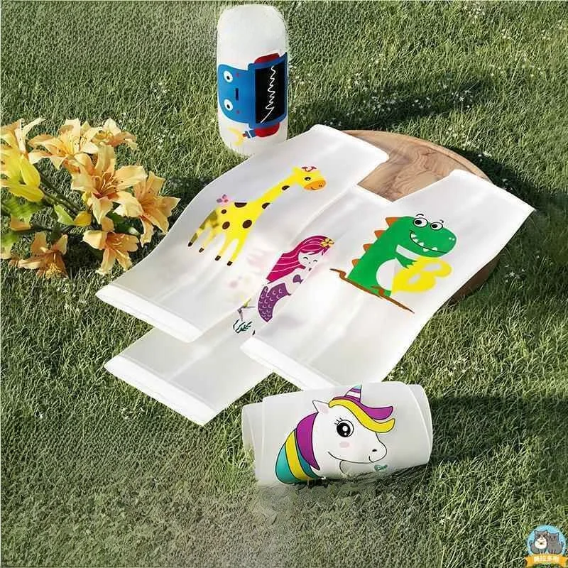 

Children's Waterproof Rainproof Knee-High Pants Covers Cartoon Design for Rainy Days Dir Resistant Leg Covers for Babies