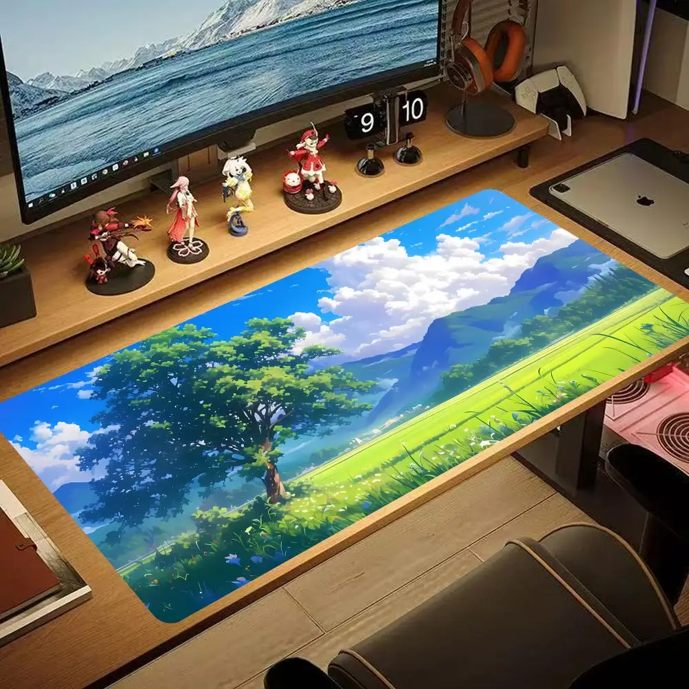 

Mountain Mouse Pad 90x40CM non-slip Gaming Mousepad Gamer E-Sports Mouse Mat Game Mechanical Keyboard XXL Desk Mat