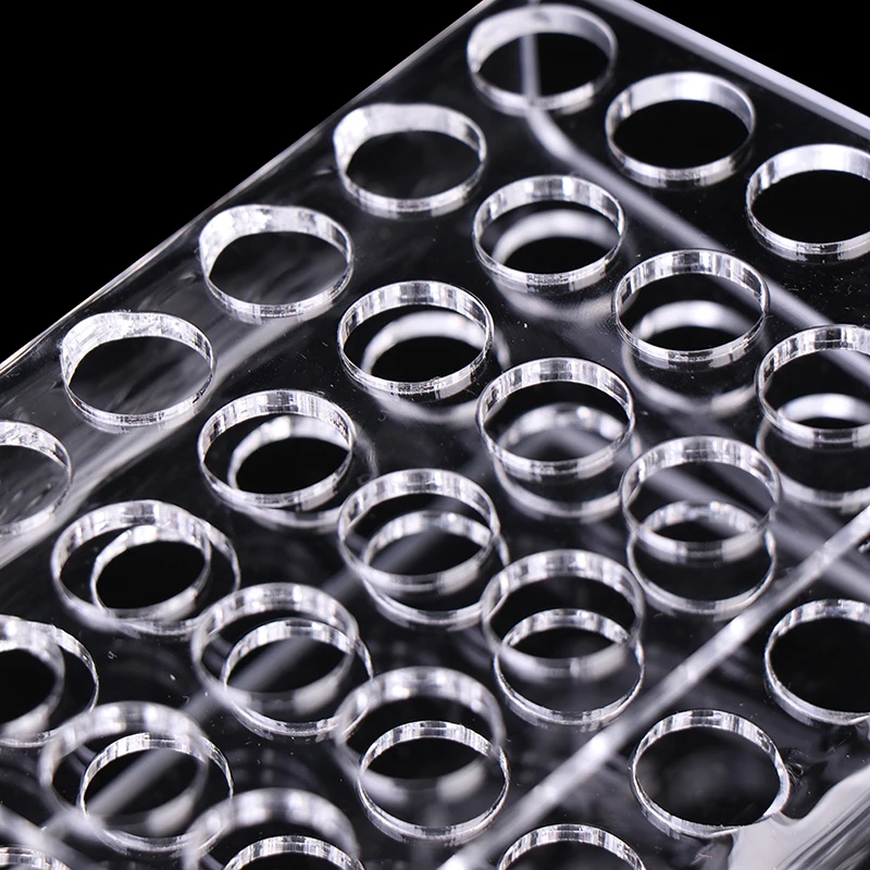 아크릴 펜 스탠드 펜 홀더 편지지 디스플레이 스탠드 메이크업 눈썹 펜 홀더 테스트 튜브 랙